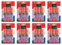 Elmers Jumbo Disappearing Purple School Glue Stick, 1.4 Ounce, 8 Packs of 3 Sticks, 24 Sticks Total (Jumbo) (1.4 OZ) (1.4 OZ)