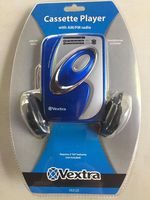 Vextra VX3125 Portable Cassette Player with AM/FM Radio
