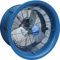 High Velocity Industrial Fan with 18" Blade 3800 CFM 1PH 115/220v Chain Suspended