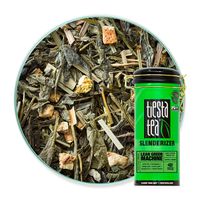Tiesta Tea | Lean Green Machine, Loose Leaf Light Citrus Green Tea | All Natural, Medium Caffeine, Metabolism and Energy Boost | 4oz Tea Tin Canister - 50 Cups | Citrus Green Tea