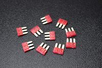10 Pack ATL 10 AMP FUSES Fuse Blade Dual Circuit Cooper BUSSMAN Micro 3 Leg ATL10