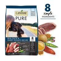 CANIDAE PURE Real Duck, Limited Ingredient, Grain Free Premium Dry Dog Food
