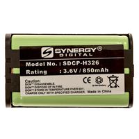 Synergy Digital Cordless Phone Battery Compatible with Panasonic KX-TG5471 Battery Ni-MH, 3.6 Volt, 850 mAh, Works with Panasonic HHR-P104, Type 29, Sony MDR-RR800/900 Series