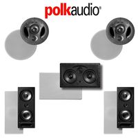 Polk Audio 700-LS 5.0-Ch Vanishing LS Series in-Wall/in-Ceiling Home Speaker System (700-LS + 255C-LS + 265-RT)