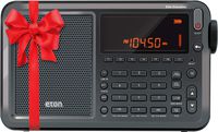 Eton Elite Executive AM/FM/Aircraft Band/SSB/Shortwave Radio with RDS & Custom Leather Carry Cover