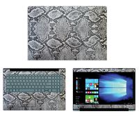 Decalrus - Protective Decal for Lenovo IdeaPad 320-15 (15.6" Screen) Laptop Python Skin Pattern Texture Skin case Cover wrap PYlenovoIdeaPad320_15Black