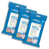Dr. Brown's Pacifier and Bottle Wipes, 40 Count, 3-Piece