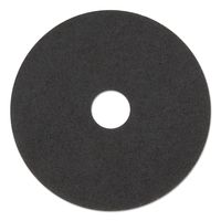 3M Black Stripper Pad 7200, 17 in, 5/Case