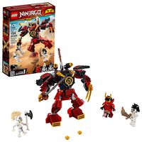 LEGO NINJAGO Legacy Samurai Mech 70665 Toy Mech Building Kit comes with NINJAGO Minifigures, Stud Shooters and a Toy Sword for Imaginative Play (154 Pieces)
