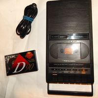 Realistic CTR-73 Cassette Recorder Speaker Portable AC/DC Power NEW Tapes