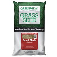 GreenView 2829338 Fairway Formula Grass Seed Sun & Shade Mixture, 20 lb