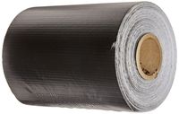 Mutual 15800 3-Ply Harlequin Aerial Paneling Material, 100' Length x 6" Width, Black/White
