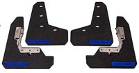REK GEN Mud Flaps 2015+ Compatible with Subaru WRX/STI - Mounting Hardware & Instructions Included (Royal Blue Logo)