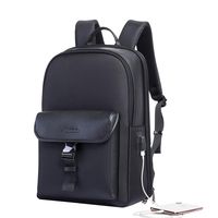 Men Business Laptop Backpack USB Charging Waterproof Anti-Theft Casual Travel School Bag