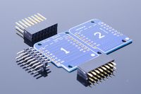 ACROBOTIC WeMos ESP8266 D1 Mini 2×1 Dual Base Board Shield for Arduino NodeMCU Raspberry Pi Wi-Fi IoT