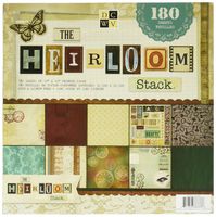 DCWVE Die Cuts with A View Stack 12 x 12-Single-Sided-Heirloom-180 Seat PS-005-00196