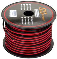 GS Power 18 Gauge 200' Red /200' Black (400 feet Total) Bonded Zip Cord Speaker Cable for Model Train Car Audio Radio Amplifier Remote 12V Automotive Trailer Harness LED Light Wiring
