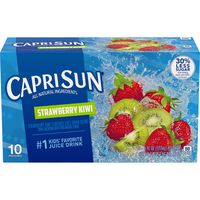 Capri Sun Strawberry Kiwi Juice Drink (6 oz Pouches, 10 Count)