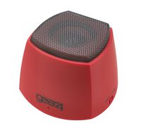 GEAR4 PocketParty Portable Bluetooth Speaker with Contrasting Colored Drivers (Red)