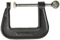 Hargrave Hargrave 22116 H568N, 568 Junior Cast C-Clamp-Nylon Caps, 0-Inch-2-1/2-Inch Jaw Opening, 2-5/16-Inch Throat Depth