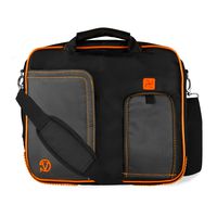 VanGoddy Titan Orange Messenger Bag Suitable for RCA Pro12 / Maven Pro/Viking Pro/Viking II/Cambio/Galileo Pro 10" to 12inch