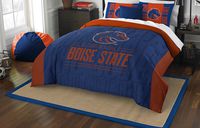 Officially Licensed NCAA Boise State Broncos Modern Take Full/Queen Comforter and 2 Sham Set