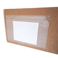 6" x 9" Clear Plastic Self Adhesive Shipping Label / Packing Slip Envelope Pouches (100 pcs)