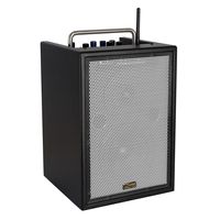 Sunburst Gear M6BR8 Portable All-in-One Six Channel Rechargeable Mixer/Monitor Speaker System with Bluetooth