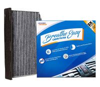 Spearhead Premium Breathe Easy Cabin Filter, Up to 25% Longer Life w/Activated Carbon (BE-373)