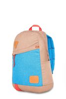 High Sierra Tear Drop Backpack, Coconut/Sky/Red Rock