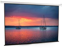 VIVO 100 inch Electric Motorized Projector Screen | 100 inch Diagonal Auto with Remote 4:3 Projection HD (PS-E-100E)