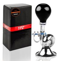 1PZ CHR-001 Universal Old Fashion Chrome Bugle Horn for Club Car, Golf Cart Car, Yamaha EZ-GO, Star, Zone Carts