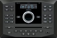 Jensen JWM60A AM|FM|DVD|CD|USB|AUX|App Ready Bluetooth Wallmount Stereo with App Control, Plays: CD, CD-R, CD-RW, DVD, DVD+RW, DVD-RW, MP3, DVD-Video, MPEG-4, VCD, JPEG, CD-DA, MP3, WMA, Dolby