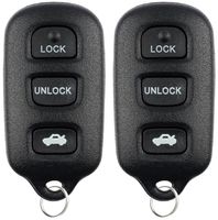 KeylessOption 2 Replacement Keyless Entry Remote Control Key Fob with Trunk Release Compatible with HYQ12BAN, HYQ12BBX, HYQ1512Y