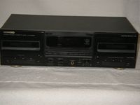 KENWOOD Stereo Double Cassette Deck, Model KX-W4060.