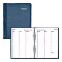 Brownline Weekly 2020 Appointment Book, Twin-Wire, Blue, 11 x 8.5 Inches (CB950.Blu-20)