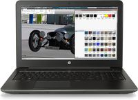 HP 1JD34UT#ABA Zbook 15 G4 Workstation 15.6" Notebook, Windows, Intel Core I7 2.8 Ghz, 16 GB Ram, 512 GB SSD, Black