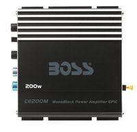 BOSS Audio Systems CE200M Chaos Epic 200 Watt, Monoblock, 4 Ohm Stable Class AB, Mosfet Car Amplifier