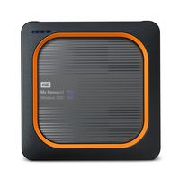 WD 250GB My Passport Wireless SSD External Portable Drive - WiFi USB 3.0 - WDBAMJ2500AGY-NESN