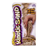 Kinetic Sand Squeezable Play Sand, Brown, 2 lbs, Ages 3 & Up