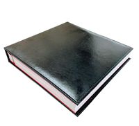 Self adhesive photo album | Black | 100 pages 50 sheets | Scrapbook | Wedding | Magnetic sheet | Self Stick | 5x7 | 8x10 | 4x6 | Picture | Family | Large | Travel | Vacation | Professional