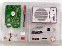Tecsun 2P3 AM Radio Receiver Kit - DIY for Enthusiasts, Built it into a Radio case !
