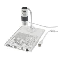Carson eFlex 75x/300x Effective Magnification (Based on a 21" Monitor) LED Lighted USB Digital Microscope with Flexible Stand and Base (MM-840)