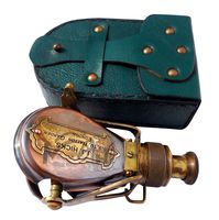 MAH Antique-Style-Ships Pocket- Monocular- Brass Telescope- with-Box. C-3232