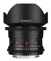Rokinon Cine DS DS14M-N 14mm T3.1 ED AS IF UMC Full Frame Cine Wide Angle Lens for Nikon