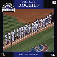Turner Perfect Timing 2015 Colorado Rockies Team Wall Calendar, 12 x 12 Inches (8011635)