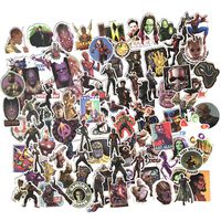 100Pcs Superhero Thanos Stickers Kids Toy Avengers Sticker for Luggage Laptop Skateboard Moto Car Guitar Fridge