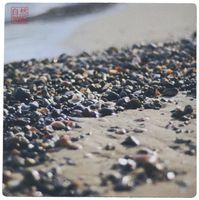 3dRose LLC 8 x 8 x 0.25 Inches Mouse Pad, Small Pebbles and Shells on The Beach Ibiza (mp_107646_1)