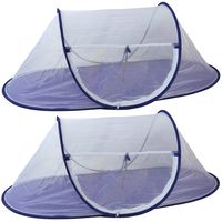 Iconikal Large Folding Mesh Wind-Resistant Food Tent 43 x 21 inches, 2-Pack