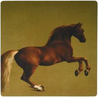 3dRose 8 x 8 x 0.25 Inches Mouse Pad, Photo of Painting Horse Whistlejacket by George Stubbs (mp_100780_1)